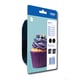 Afbeelding van Brother LC-123BK inktcartridge zwart 2 stuks (origineel)