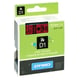 Afbeelding van DYMO S0720870 / 45807 tape zwart op rood 19mm (origineel)