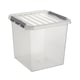 Sunware Q-line opbergdoos | transparant | 38 liter | SUN81200609