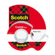 3M Scotch 600 Crystal Clear plakband met dispenser | transparant | 19 mm x 15 m | 3M71000862742