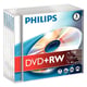 Philips DVD+RW | rewritable | jewel case | 5 stuks | PHIDW4S4J05F/10