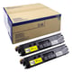 Afbeelding van Brother TN-329Y toner cartridge geel 2 stuks (origineel)