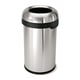 Afbeelding van Simplehuman open afvalbak | Code X | zilver | 80 liter