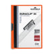 Durable 220009 Duraclip klemmap | A4 | oranje | tot 30 vel | DUR220009