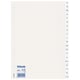Afbeelding van Esselte 100144 A4 index | plastic | A-Z | 11-gaats