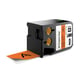 Afbeelding van DYMO 1868769 XTL tape vinyl zwart op oranje 41mm (origineel)