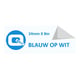 Afbeelding van Brother TZe-253 tape blauw op wit 24mm x 8m (huismerk)