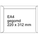 Raadhuis akte envelop | gegomd | EA4 | 312 mm x 220 mm | 250 stuks | RAARD-303160-250