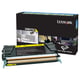 Afbeelding van Lexmark 24B5703 toner cartridge geel (origineel)
