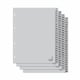 Kangaro G4100CM A4 index | plastic | 1-100 | 23-gaats | KANG4100CM