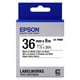 Afbeelding van Epson LK-7WBN standaard tape zwart op wit 36mm (origineel)
