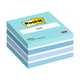 Afbeelding van 3M 2028B Post-it notes kubus | 76 x 76 mm | pastelblauw | 450 vel