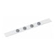 Afbeelding van Maul 6207202 magnetische wandlijst | magnetisch | metaal | wit | 4 magneten