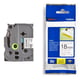 Afbeelding van Brother TZe-S241 extra klevend tape zwart op wit 18mm x 8m (origineel)