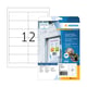 Herma 4574 verwijderbare folie etiketten | weerbestendig | A4 | 97 x 42,3 mm | wit | 240 etiketten | HER4574