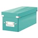 Leitz 6041 WOW CD-box | PP gelamineerd hardboard | ijsblauw | LEI60410051