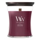 Woodwick Medium Hourglass geurkaars | Dark Cherry | 275 gram | WO1095NA9278