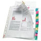 Esselte premium index showtas | 12 tabs | ESS414170