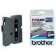 Afbeelding van Brother TX-211 tape zwart op wit 6mm x 15m (origineel)