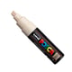 POSCA PC-8K verfmarker | beige | beitel punt | 8 mm | POSPC8KBE
