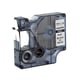 Afbeelding van DYMO S0718580 / 18443 IND Rhino tape vinyl zwart op wit 9mm (huismerk)