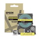 Afbeelding van Epson LK-4YAS tape grijs op geel 12 mm (origineel)