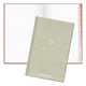 Aurora R2396SQ5 notitieboek met A-Z tabs | A5 | geruit | 80 gr. | 96 vel | grijs | AURR2396SQ5