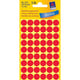 Avery Zweckform 3141 markeringspunten | 12 mm | rood | 270 etiketten | AVE3141