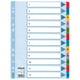 Afbeelding van Esselte 100162 A4 index | karton | 1-12 | 11-gaats