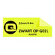 DYMO S0721620 / 91202 plastic tape geel 12mm (huismerk)