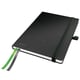 Leitz 4477 complete schrijfblok | A5 | geruit | zwart | 100gr. | 80 vel | LEI44770095