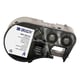 Afbeelding van Brady M4C-750-414 polyester klitmateriaal labels zwart op wit | 19,05 mm x 3,66 m (origineel)
