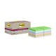 Afbeelding van 3M Post-It super sticky gerecycled | 47,6 x 47,6 mm | assorti | 12 x 70 vel