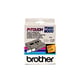 Afbeelding van Brother TX-B51 tape zwart op neon oranje 24mm x 15m (origineel)
