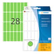 Herma 2365 multifunctionele etiketten | 13 x 40 mm | groen | 896 etiketten | HER2365