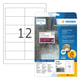 Afbeelding van Herma 4692 folie etiketten | weerbestendig | A4 | 97 x 42,3 mm | wit | 300 etiketten