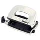 Leitz 50601095 WOW mini perforator | metaal | metallic wit | 2-gaats | tot 10 vel | LEI50601001