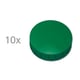 Afbeelding van Maul magneten | groen | extra sterk | 38 mm | 10 stuks