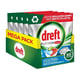 Afbeelding van Dreft All-in-One Platinum Plus vaatwastabletten | Deep Clean | 80 stuks