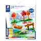 Staedtler 8880C24 aquarelverfset | diverse kleuren | 24 stuks | STA8880C24
