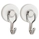 Afbeelding van Maul haakmagneten | Carrousel | wit | 2 stuks