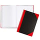 Landré 100302814 gebonden boek | A4 | gelinieerd | zwart en rood | 60gr. | 96 vel | LAN100302814
