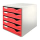 Leitz 5280 ladeblok | rood | 5 laden | LEI52800025