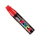 POSCA PC-17K verfmarker | rood | rechte punt | 15 mm | POSPC17KR