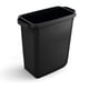 Durable 1800503221 DURABIN ECO afvalcontainer | kunststof | zwart | 60 liter | DUR1800503221
