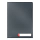 Leitz 47080089 Cosy Privacy zichtmap | A4 | fluweel grijs | 40 vel | 3 stuks | LEI47080089