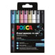 Posca PC-1MR verfmarkerset metallic | 0,7 mm | comisch | 8 stuks | POSPC1MR8M