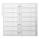 Afbeelding van Kangaro K-6201 telefoonregister | navulling | wit