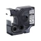 Afbeelding van DYMO S0718200 / 18487 IND Rhino tape permanent polyester zwart op metallic 19mm (huismerk)