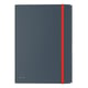 Afbeelding van Leitz 46190089 Cosy Mobile 3-klepsmap | A4 | polypropyleen | fluweel grijs | 1 stuk